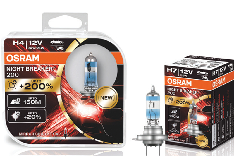 OSRAM upgrades headlamp bulbs