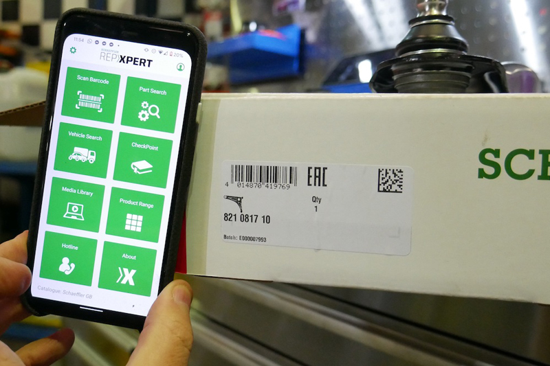 Schaeffler updates REPXPERT app