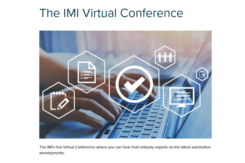 IMI hosts first-ever virtual conference