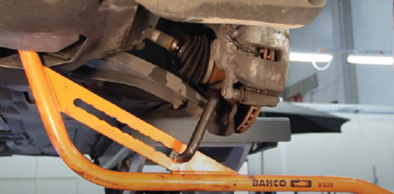How to replace the shock absorbers on a Mini