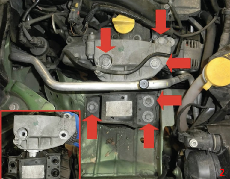 How to replace timing belt on a Renault Kangoo II Professional Motor