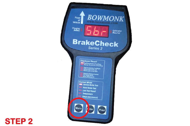 Guide to using Bowmonk’s BrakeCheck unit