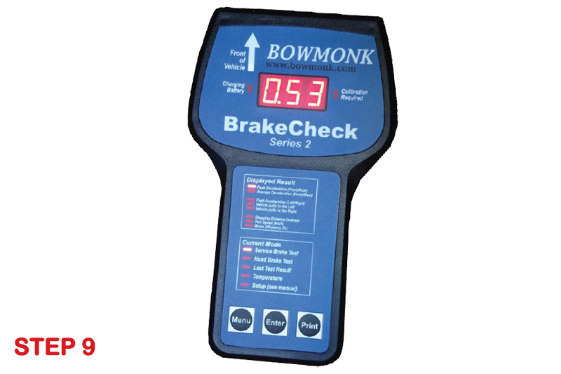 Guide to using Bowmonk’s BrakeCheck unit