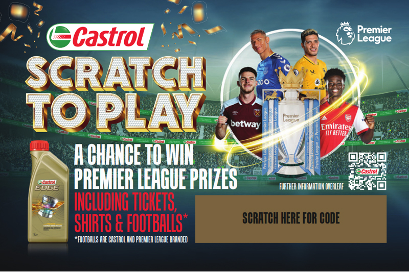 Castrol announces scratchcard campaign