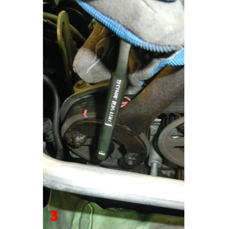 How to replace timing belt on a Renault Kangoo Professional Motor