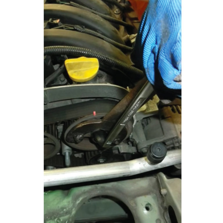 How to replace timing belt on a Renault Kangoo Professional Motor