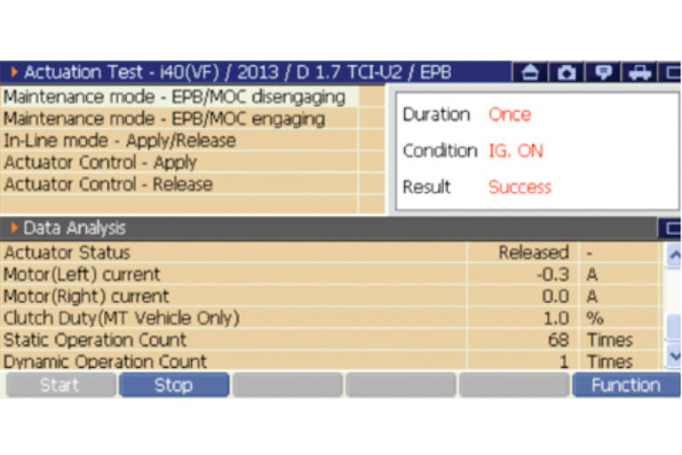 How to change rear brake pads on a Hyundai i40 Professional Motor