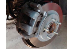 Hyundai rear brake pad replacement