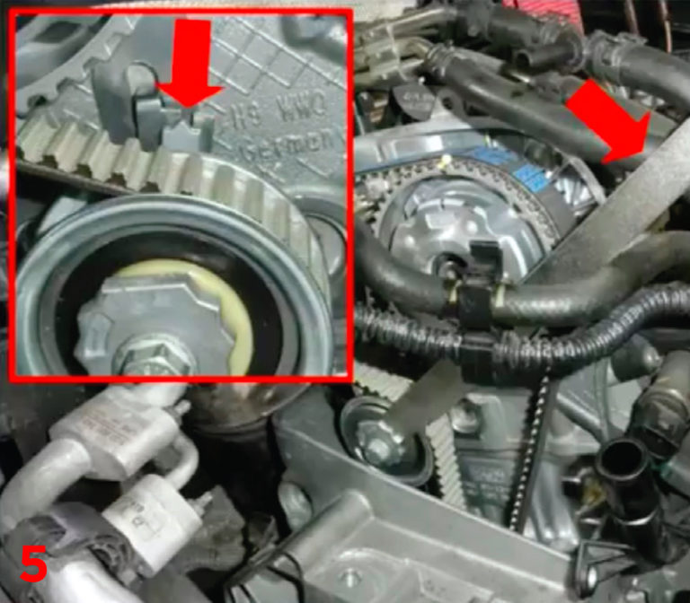 How to replace the timing belt on a Škoda Octavia Professional Motor