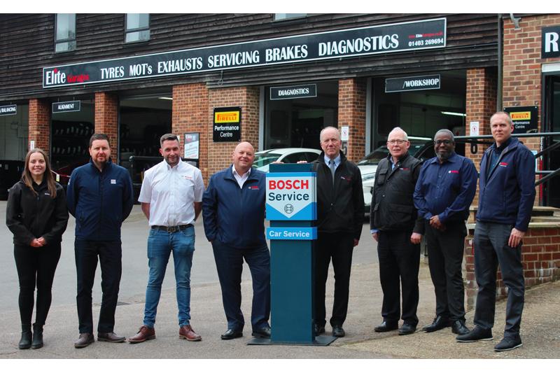 Elite garages joins the Bosch Car Service