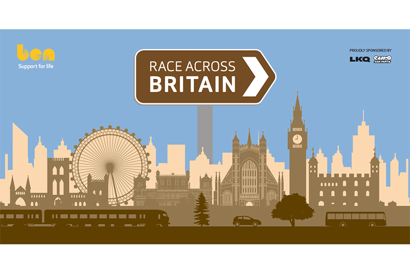 Ben launches Race Across Britain challenge