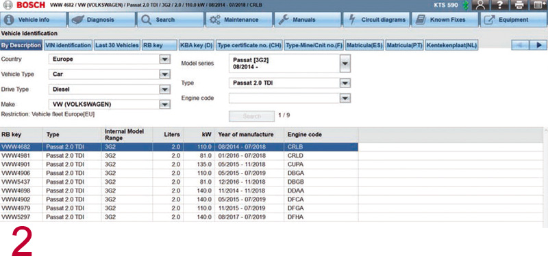 Bosch outlines its diagnostic software