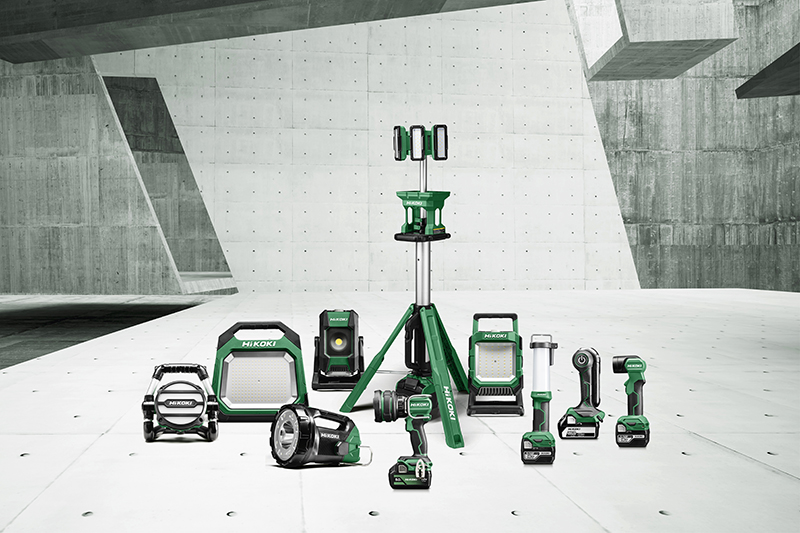 HiKOKI launches cordless lighting range