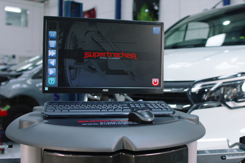 Supertracker unveils wheel alignment technology