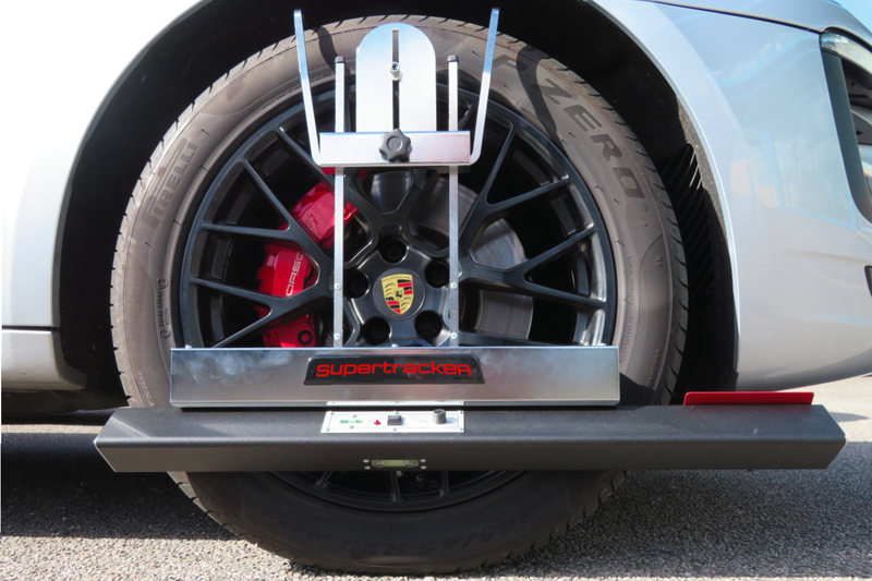 Supertracker unveils wheel alignment technology