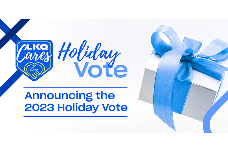 Ben up for ‘LKQ Cares Holiday Vote’ programme