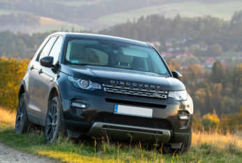 Why was the Land Rover steering heavily?