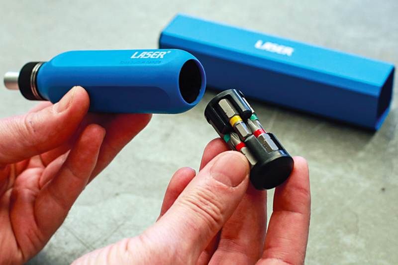 Laser Tools releases ratchet screwdriver set