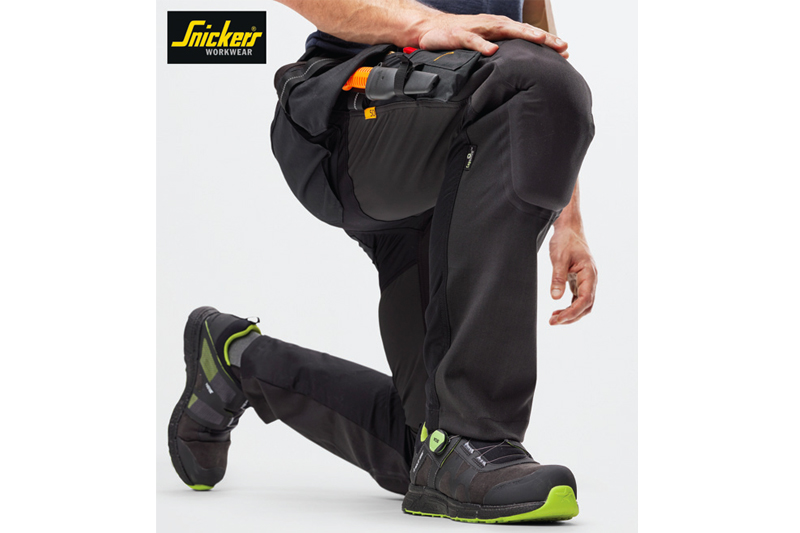 Snickers workwear launches built-in kneepads