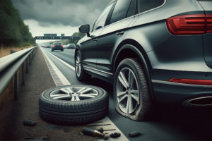 Tyre issues nearly half of motorway breakdowns