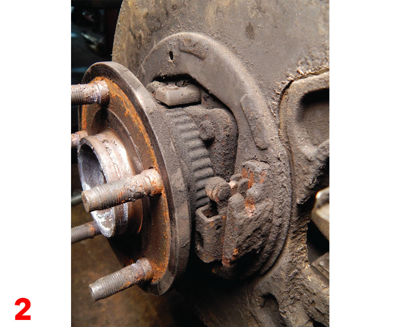 Replacing the wheel bearing on a Jeep Cherokee