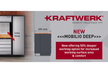 Kraftwerk Tools announces new range of worktops