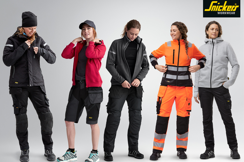 Snickers unveils workwear for craftswomen