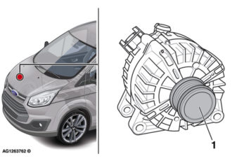 Why was the Ford Transit’s battery discharging?