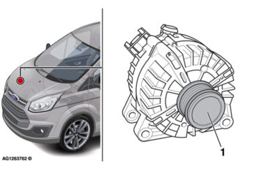 Why was the Ford Transit’s battery discharging?