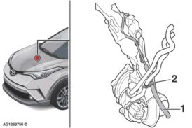 Why was the Toyota C-HR making a strange noise?