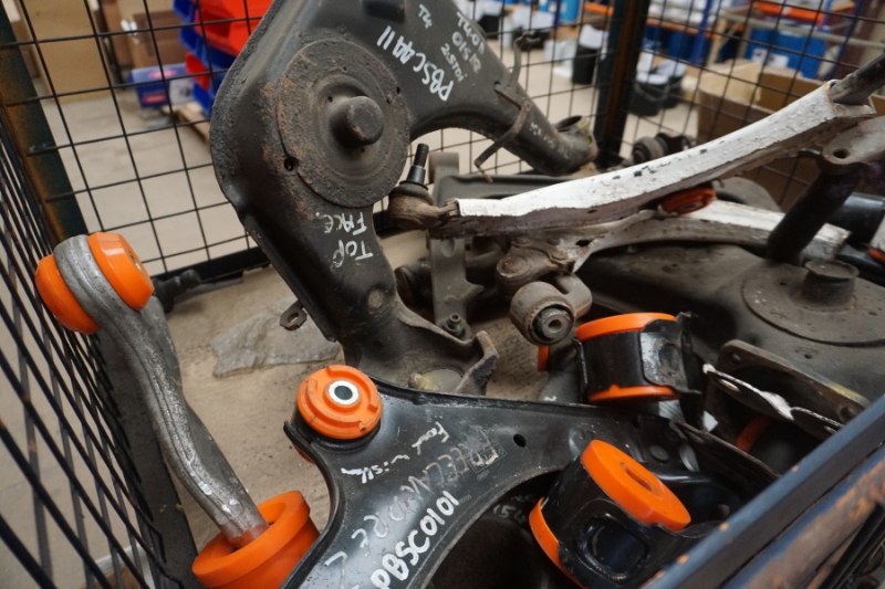What's the role of suspension bushes?