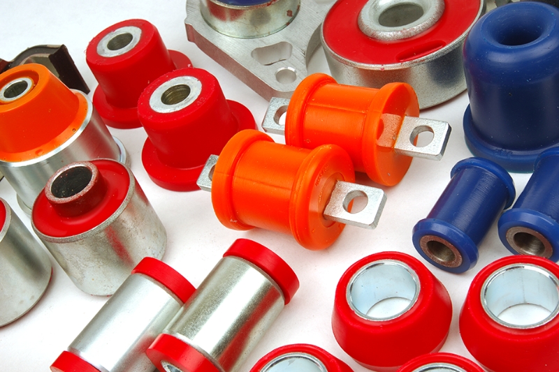 What's the role of suspension bushes?