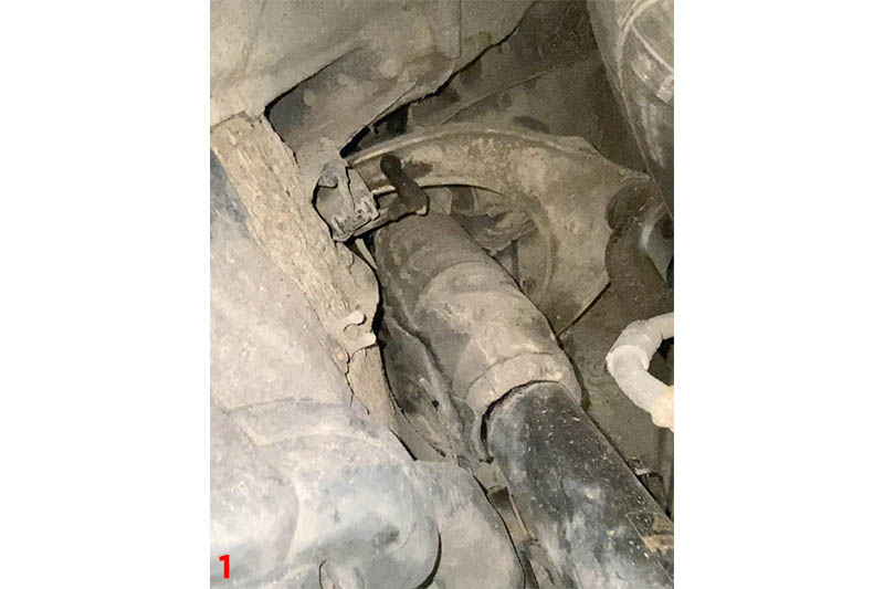 Suspension issue with a BMW F11