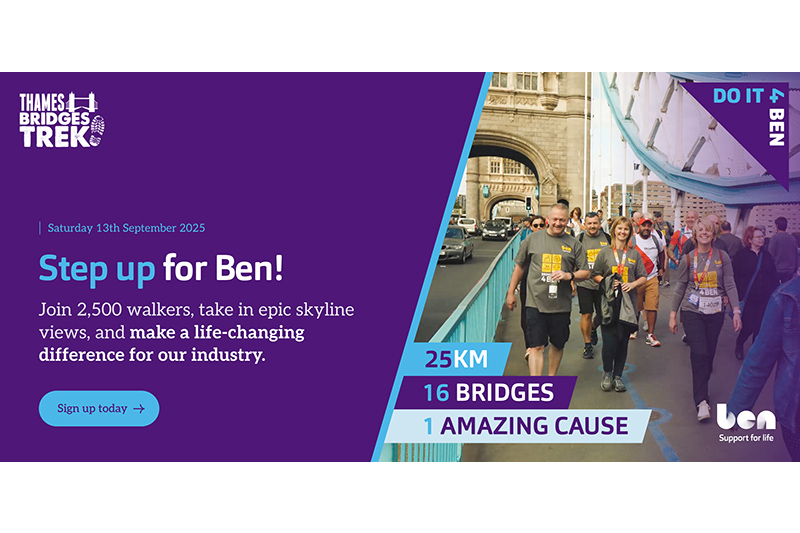 Walk and fundraise for Ben