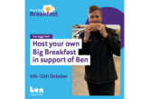 Ben announces Big Breakfast event