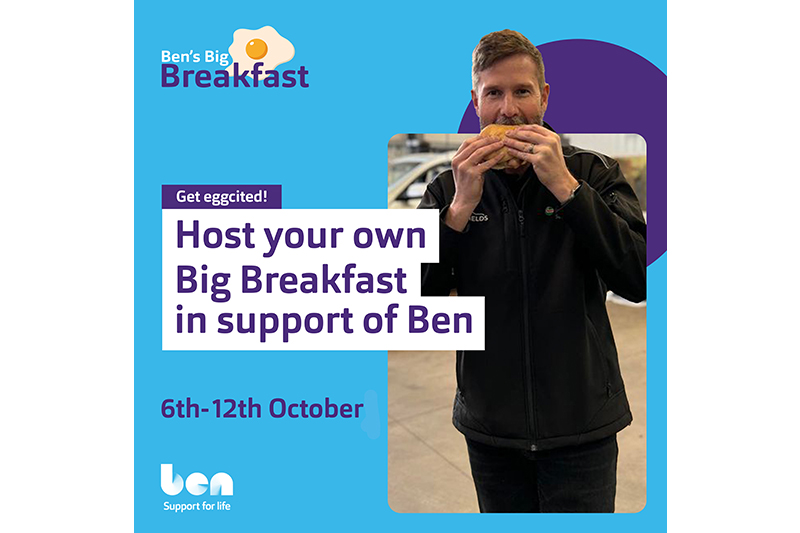 Ben announces Big Breakfast event