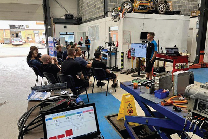 Cleevely Group continues EV training
