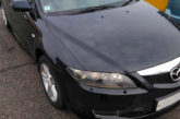 Why was the Mazda 6 displaying an alarm fault?