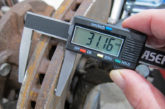 Laser Tools’ digital brake disc caliper