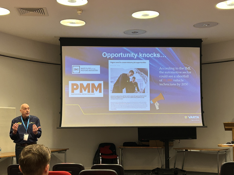 PMM visit the institutions training the next generation