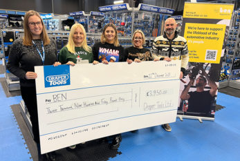 Draper Tools raises vital funds for Ben