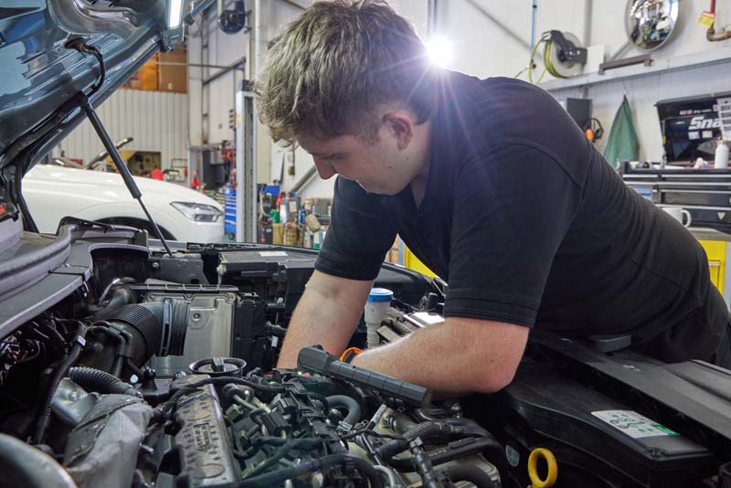 OE repair data in action at Oldfields Garage