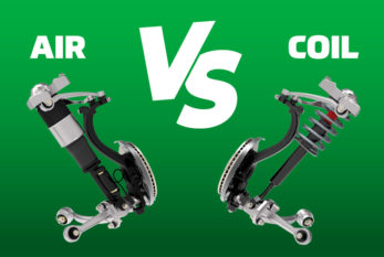 Arnott explains the features of coil and air suspension 