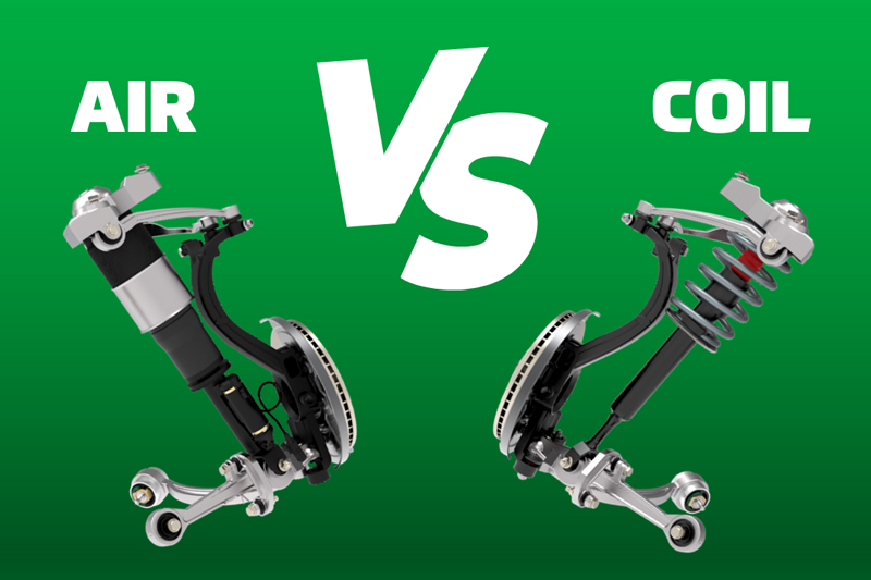 Arnott explains the features of coil and air suspension 