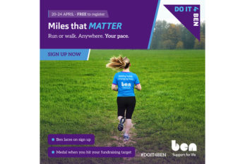 Ben launches Miles that Matter challenge