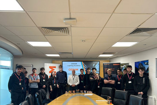 OSRAM provides training to Nottingham students
