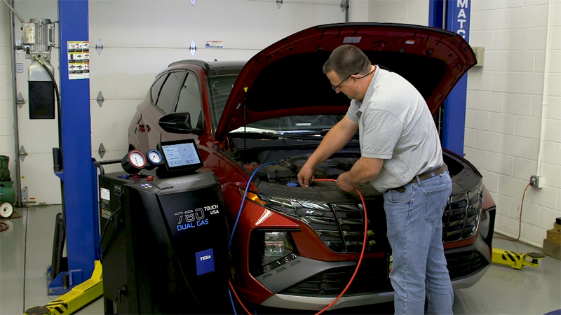 What is replacing traditional AC refrigerants?