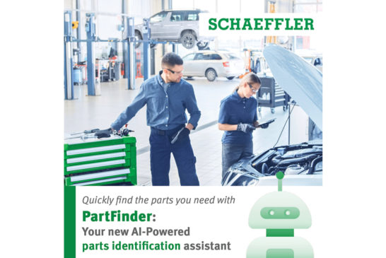 Schaeffler launches AI assisted PartFinder system