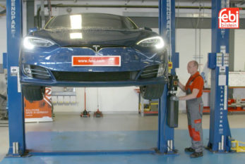 Febi's guidance for jacking up Tesla models