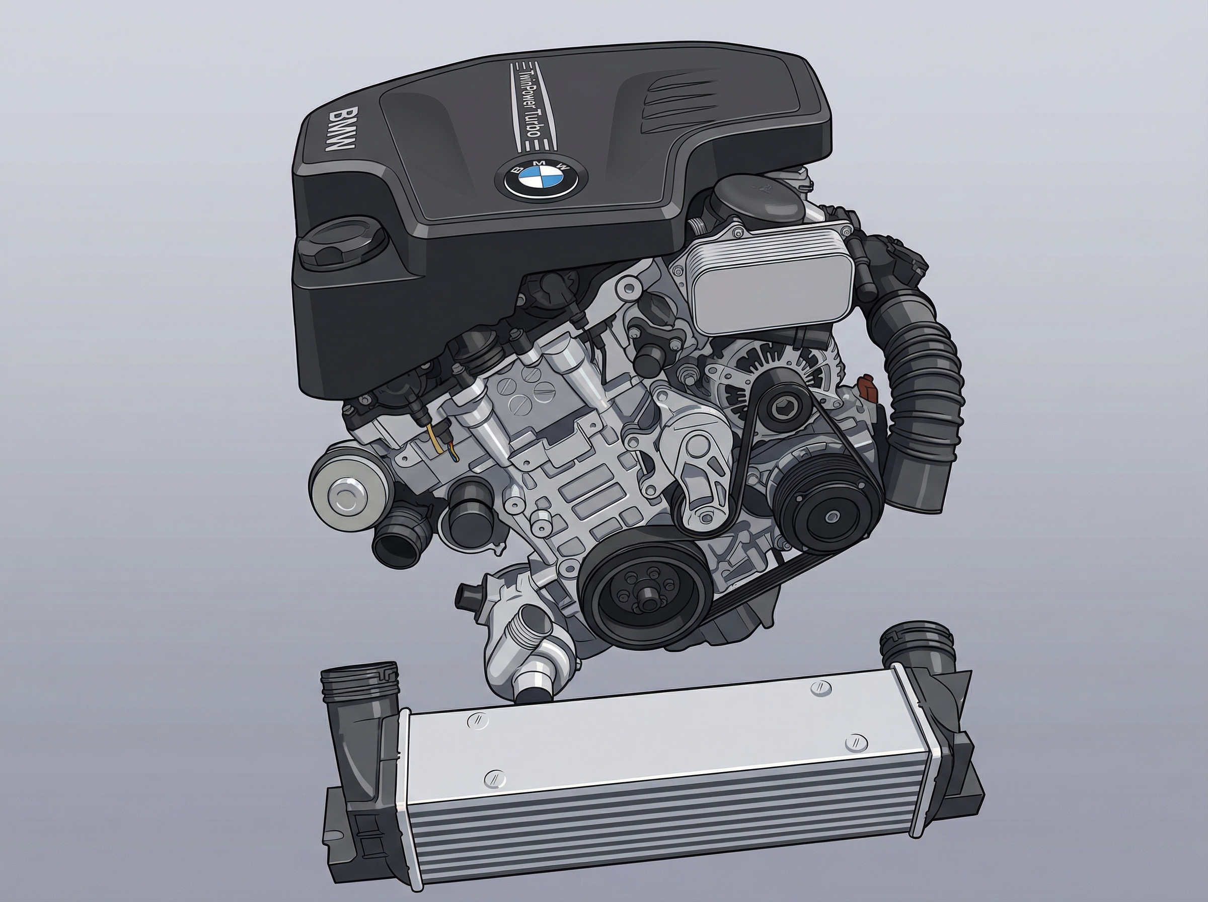 Why was the BMW F15 X5 blowing blue smoke?